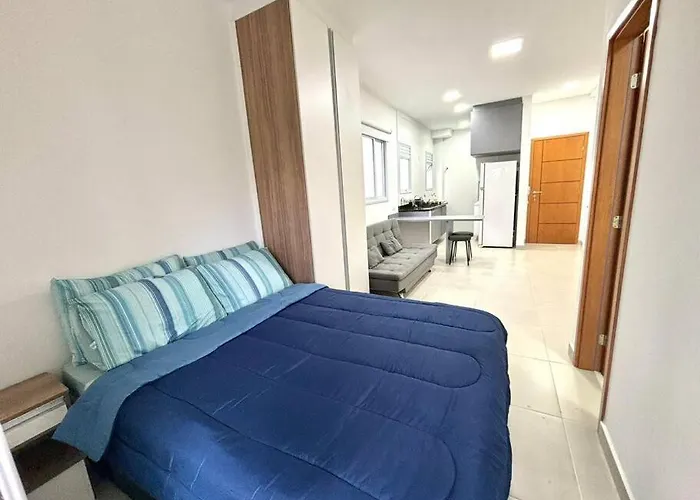Studio Moderno 1 Quadra Da Praia